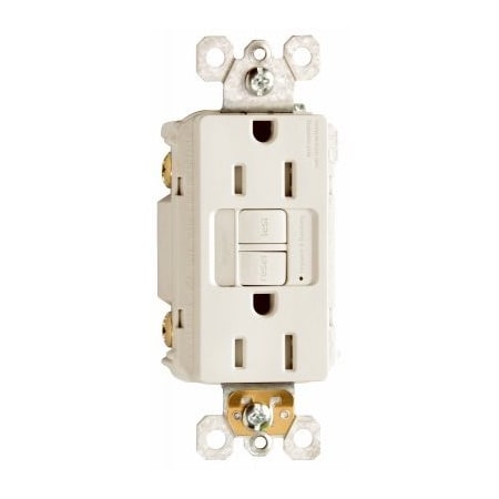 Pass & Seymour 15A ALM LGT Self GFCI 1597NTLTRLACCD4